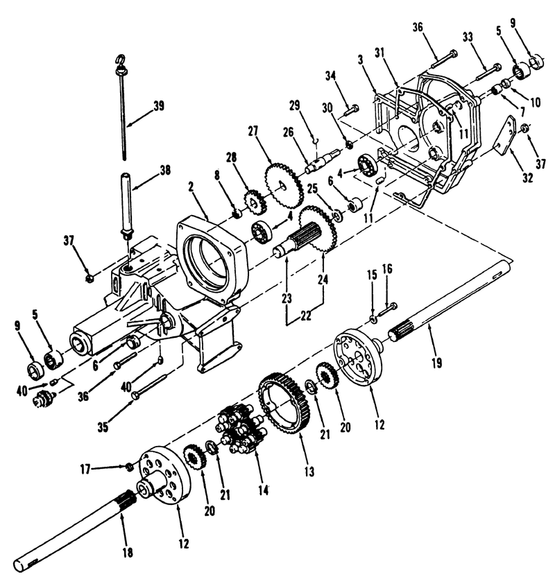 Transaxle 312 H 416 H