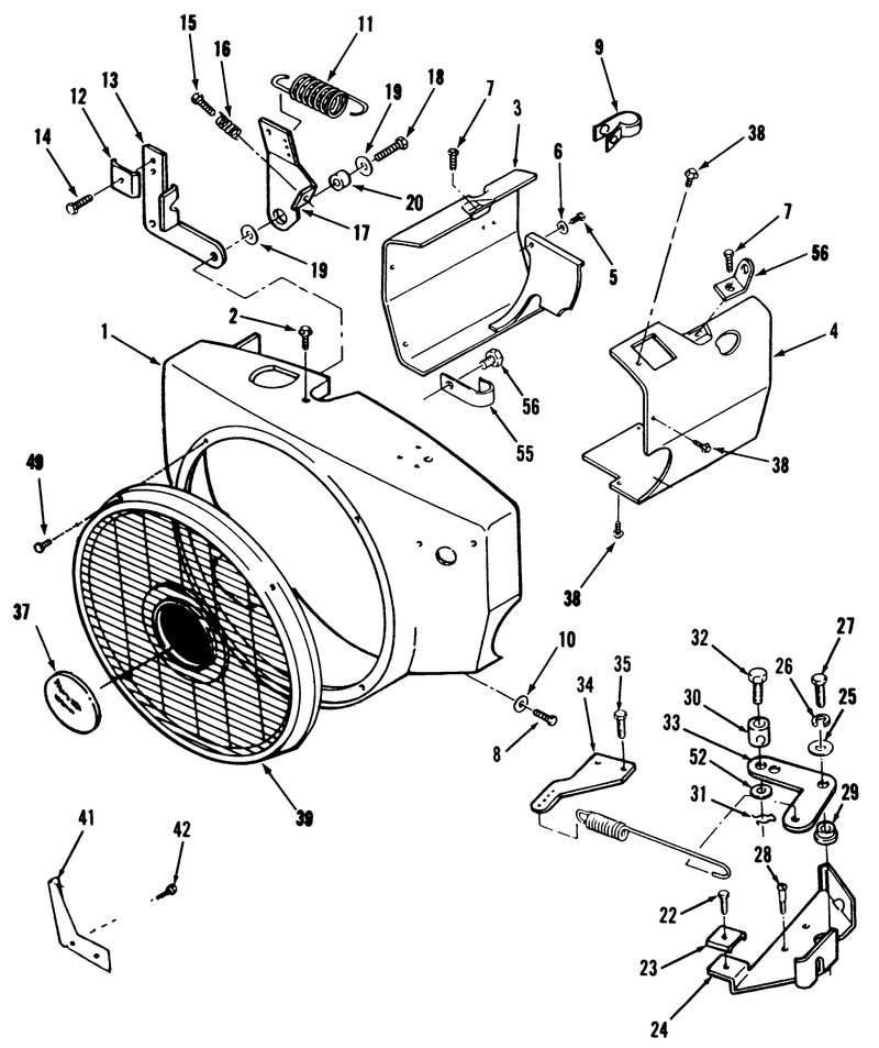 Blower Housing And Governor