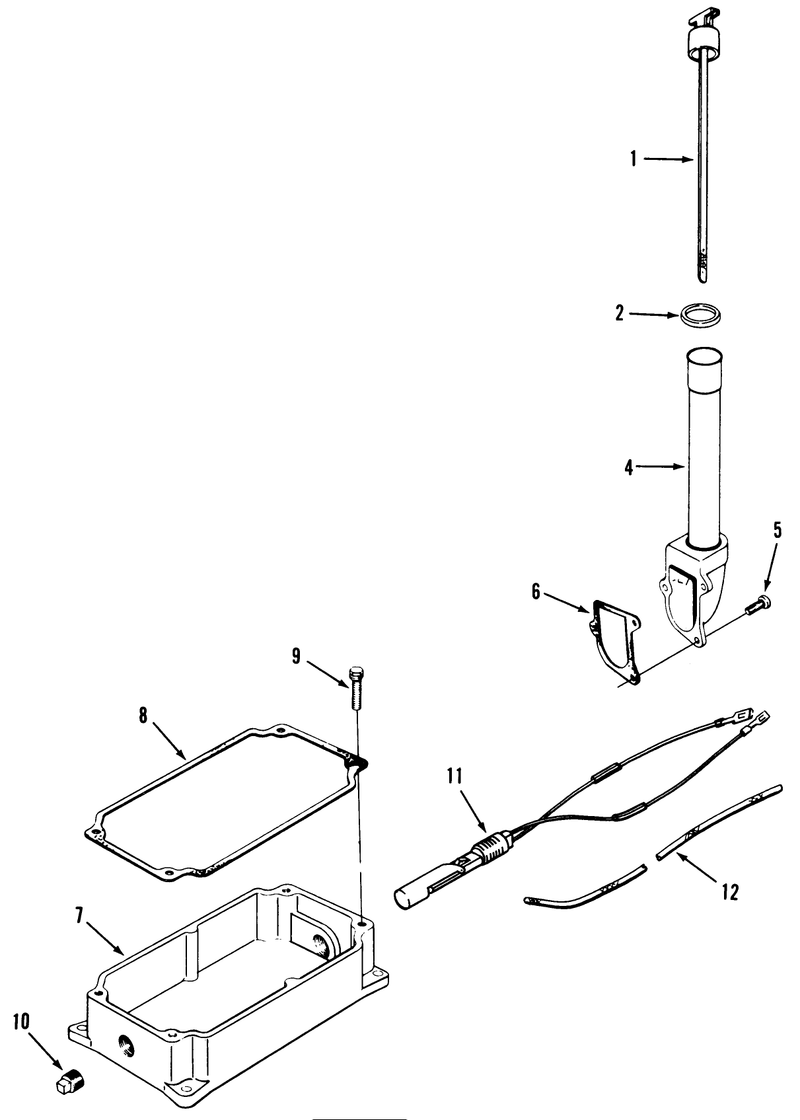 Kohler Oil Pan and Dipstick