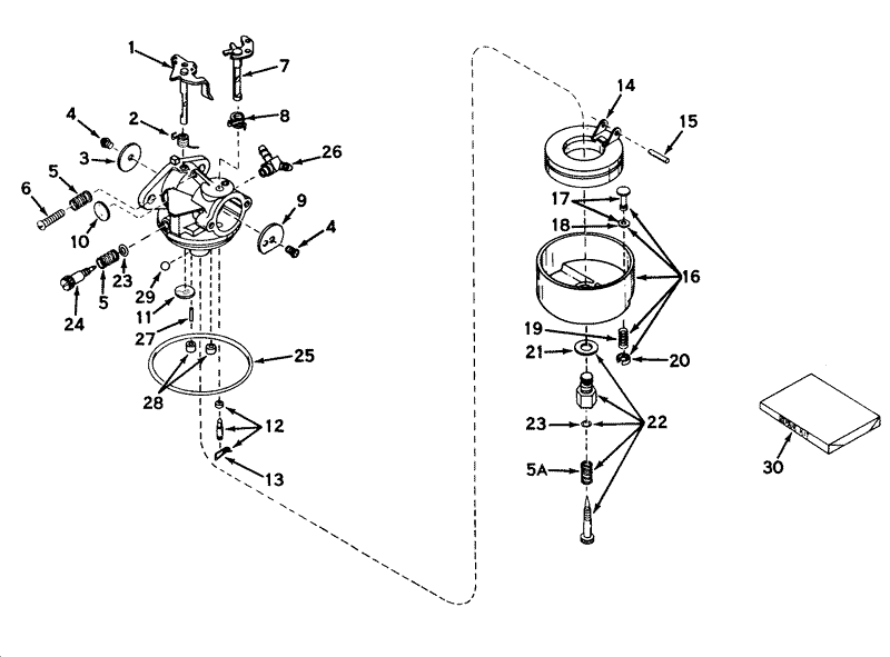 Carburetor No 631101