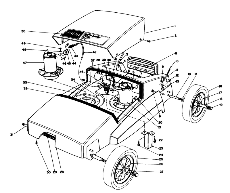 Motor and Housing Assembly