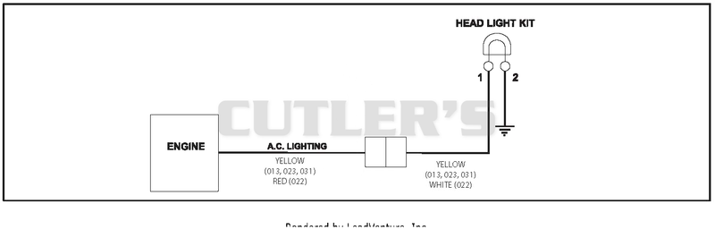 Wiring Diagram - Headlight Kit