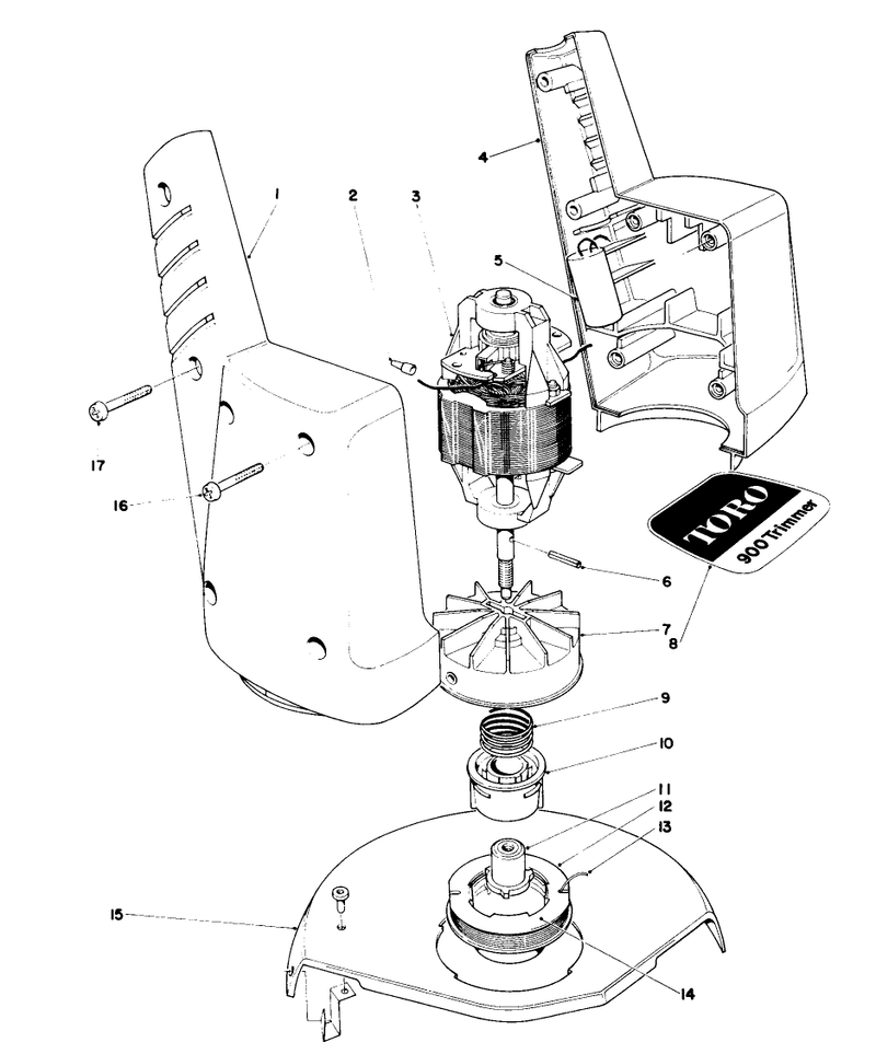 Motor and Housing Assembly