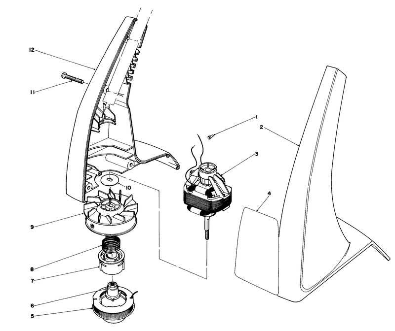 Motor and Housing Assembly