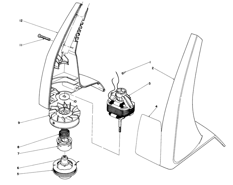 Motor and Housing Assembly