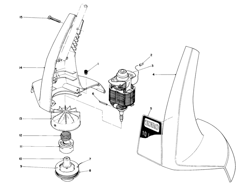 Motor And Housing Assembly