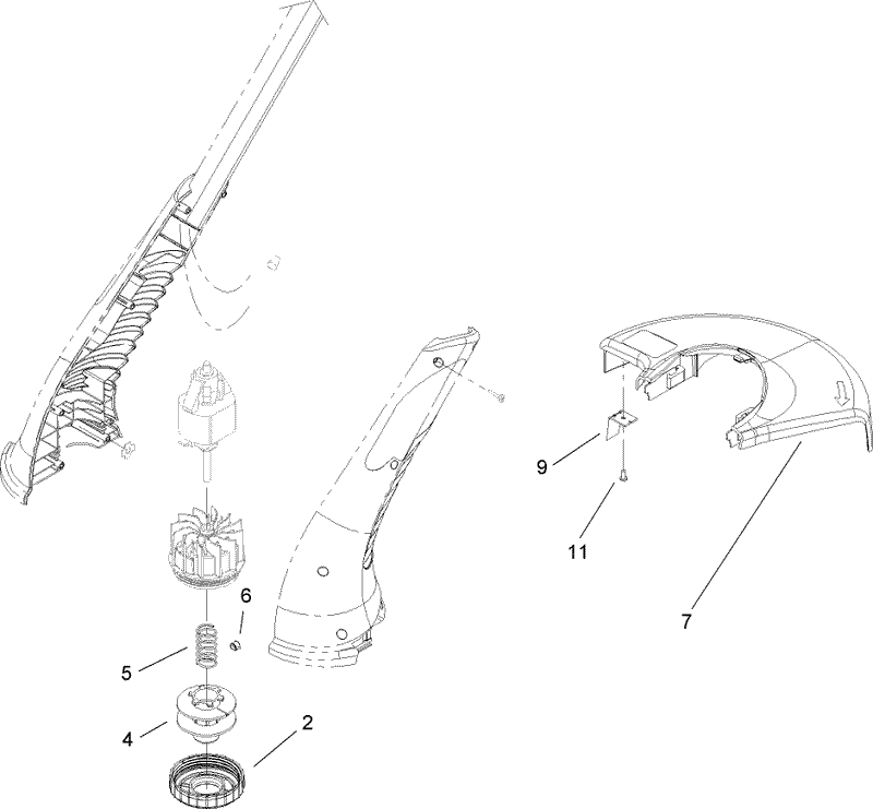 Spool and Shield Assembly