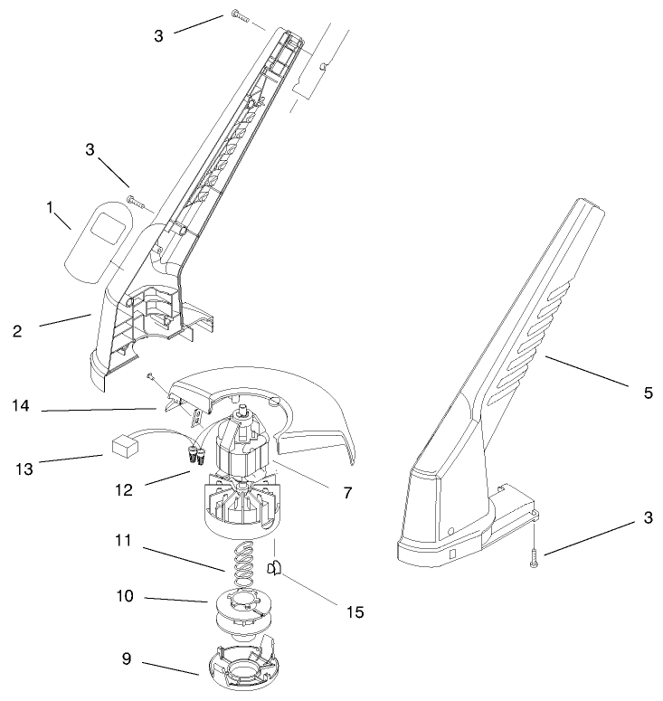 Motor and Housing Assembly