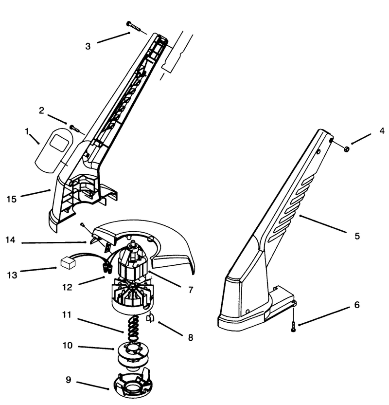 Motor and Housing Assembly