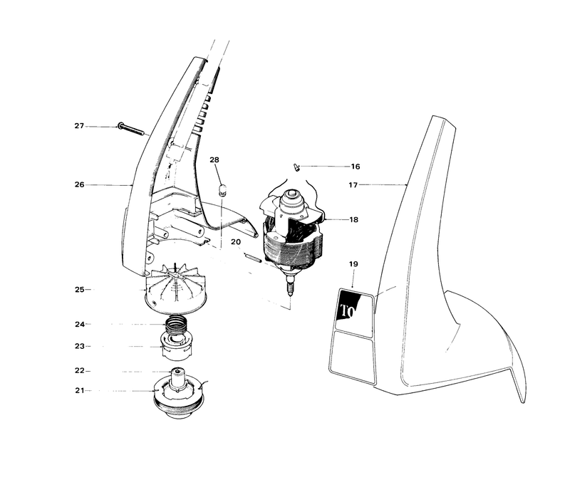 Motor and Housing Assembly
