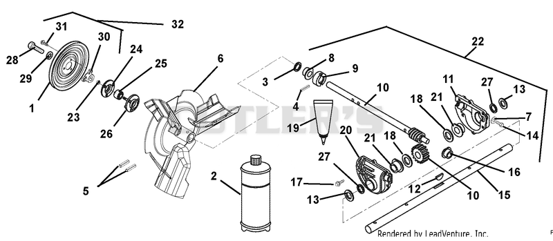 Gear Case and Impeller