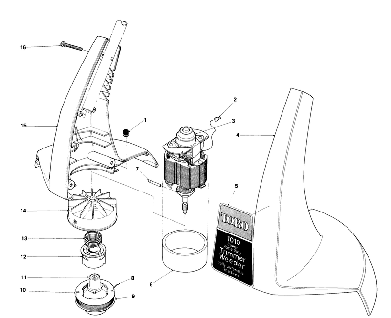 Motor and Housing Assembly