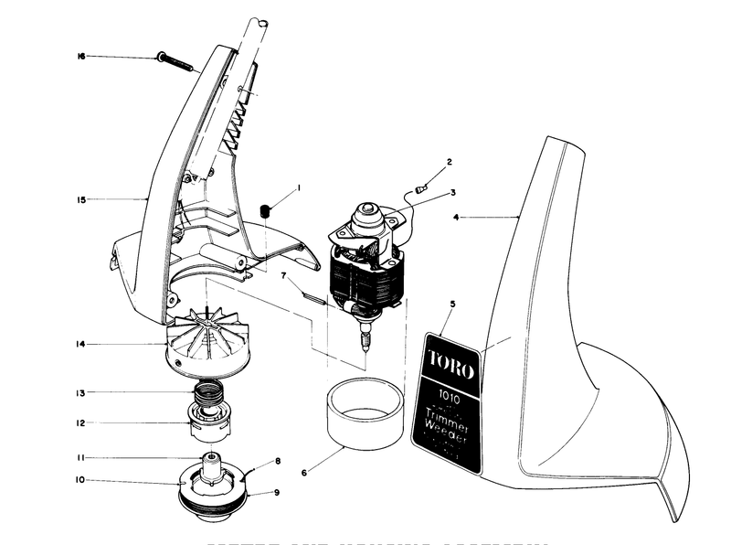 Motor and Housing Assembly