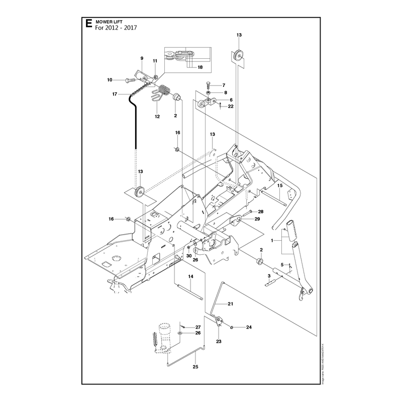MOWER LIFT / DECK LIFT