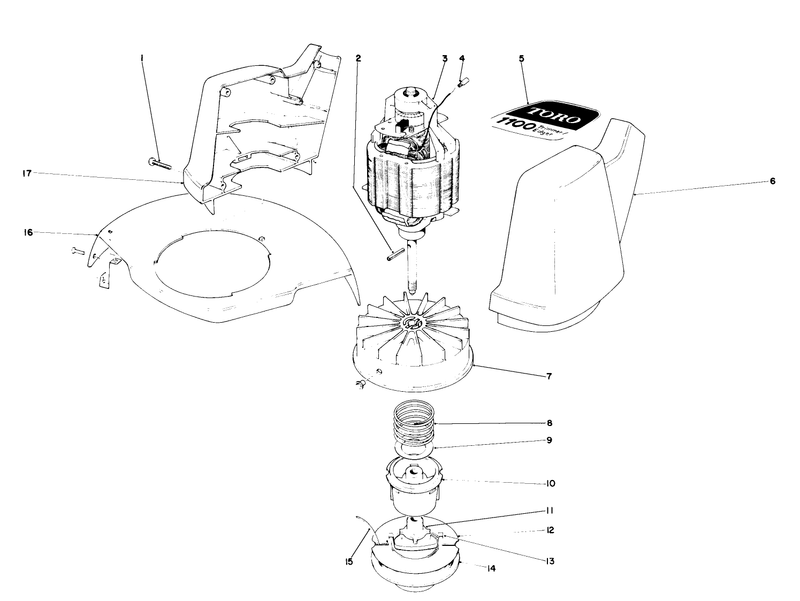 Motor and Housing Assembly