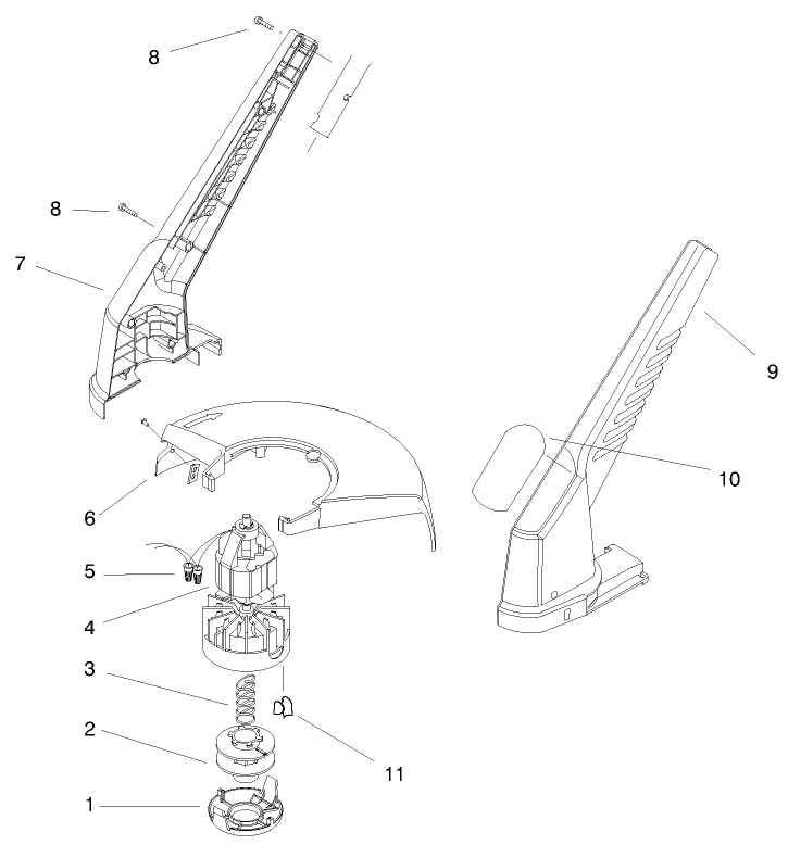 Motor and Housing Assembly