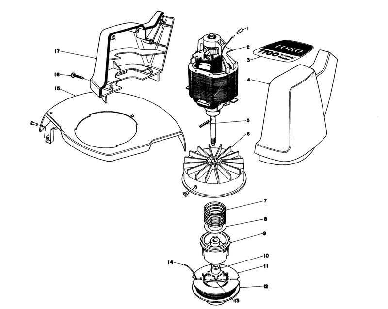 Motor and Housing Assembly