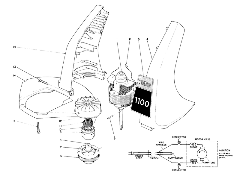 Motor and Housing Assembly