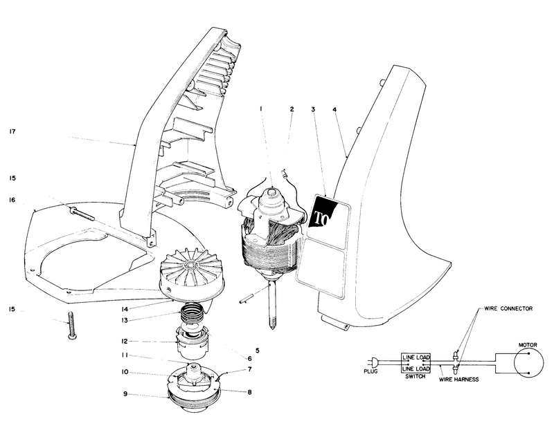 Motor and Housing Assembly