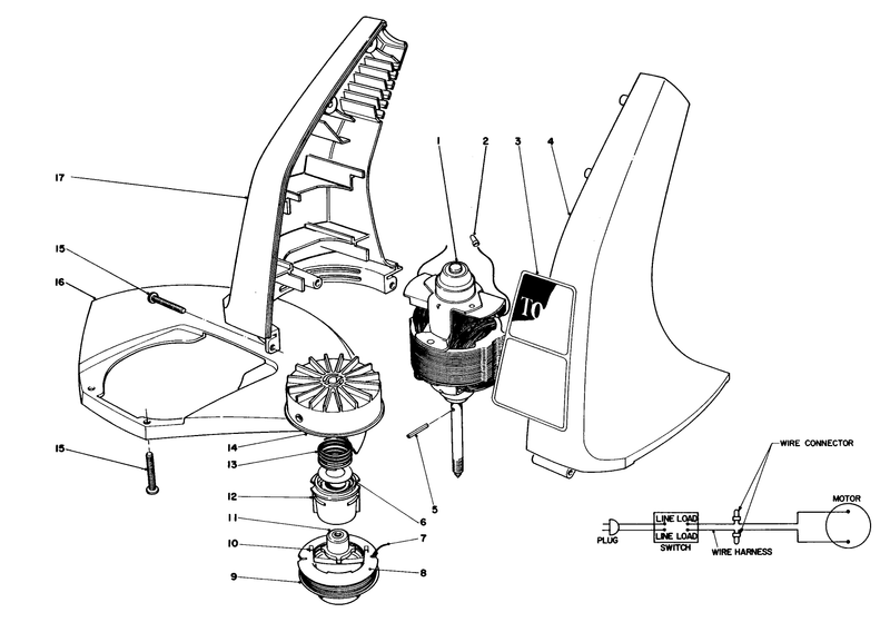 Motor And Housing Assembly