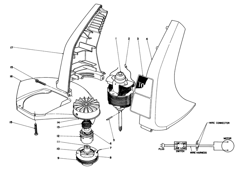 Motor and Housing Assembly