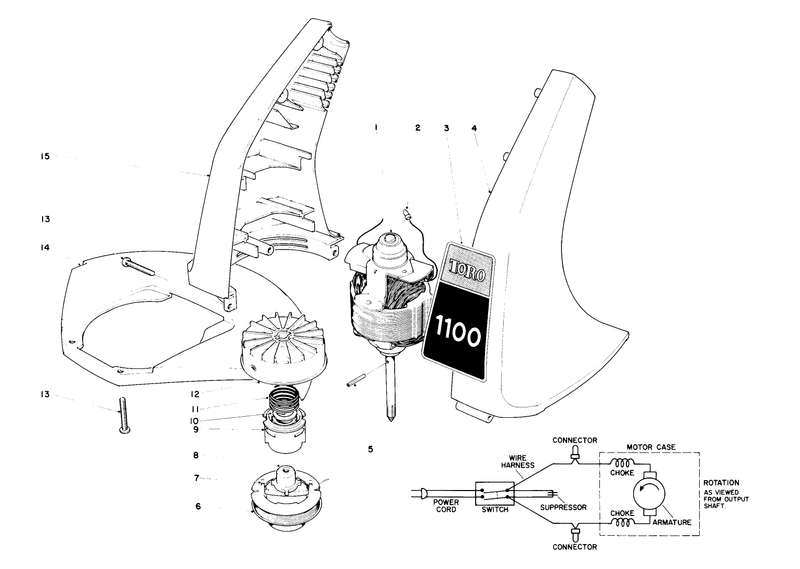 Motor And Housing Assembly