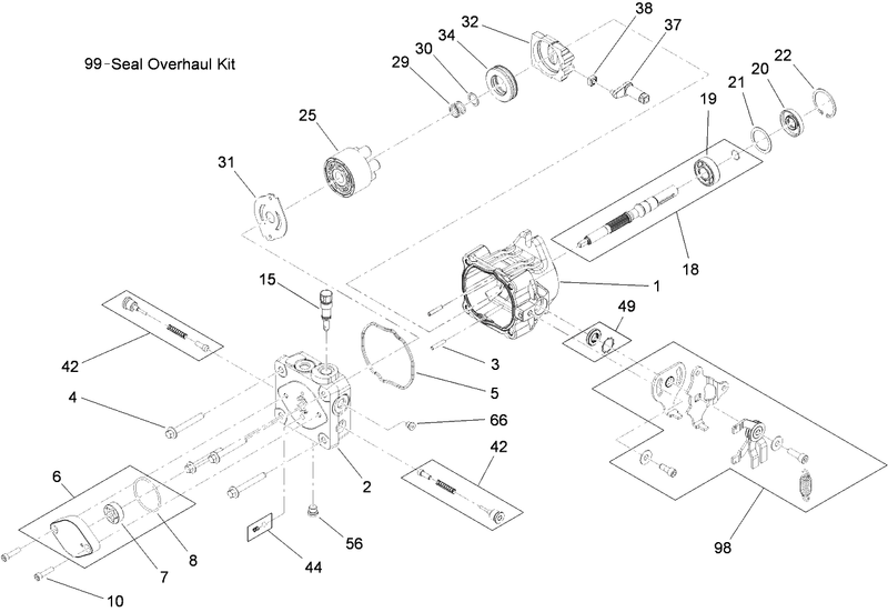 Hydraulic Pump Assembly No 115 4480