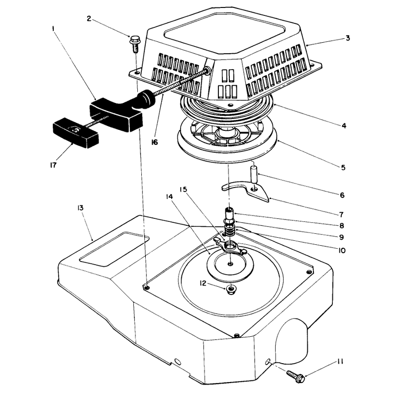 Recoil Assembly Model No Vml0-2
