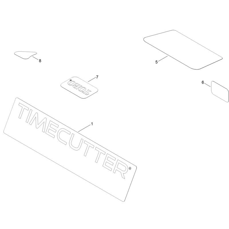 Model Specific Decal Assembly