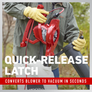 Toro 51619 340 CFM Ultra Corded Electric Leaf Blower/Vac
