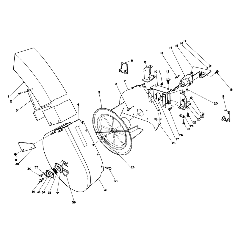 Grass Collection System Model No 30576 Optional