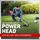 Toro 51836 60V MAX* 16"  Attachment Capable String Trimmer with 2.5Ah Battery and Charger