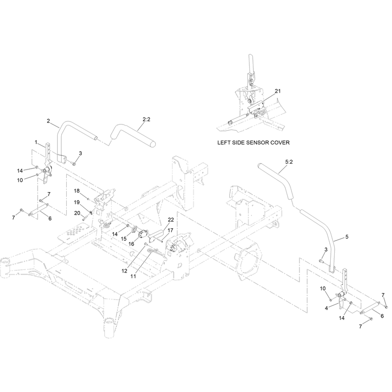 Motion Control and Parking Brake Assembly