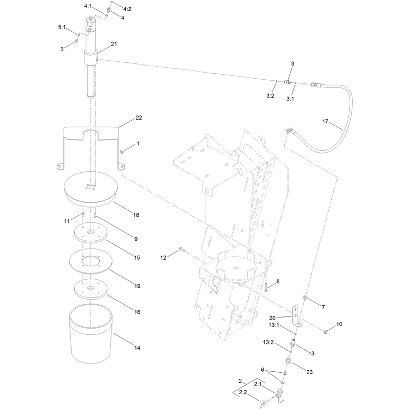 Tool Joint Lube Applicator Assembly