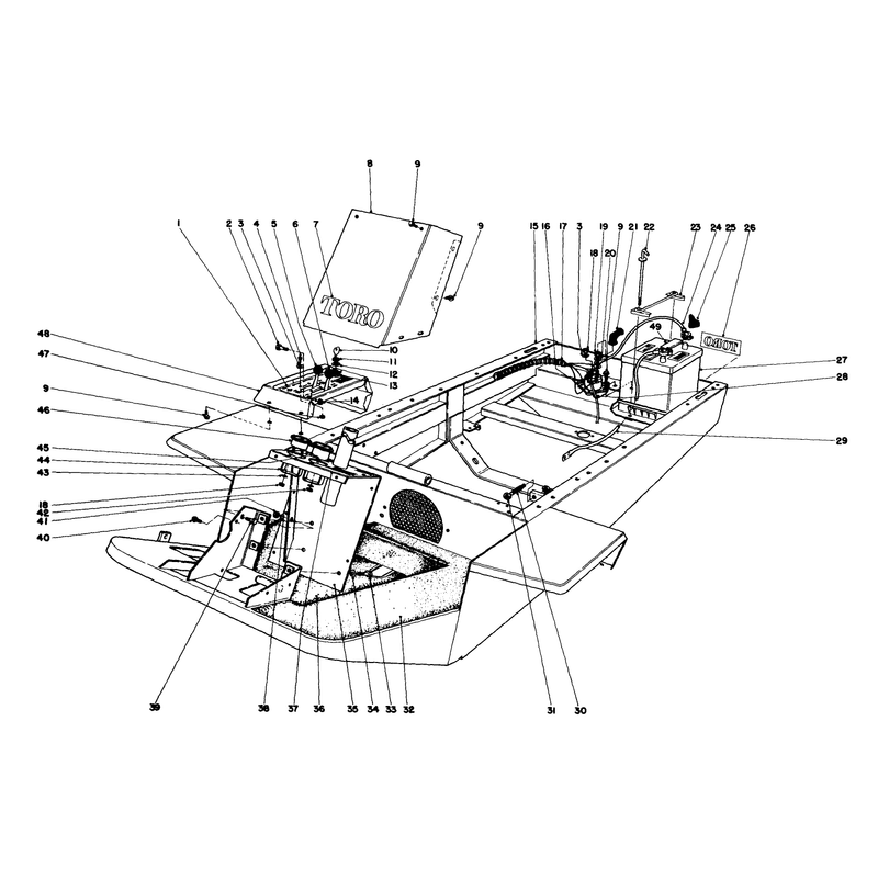 Instrument Panel and Steering Post Assembly