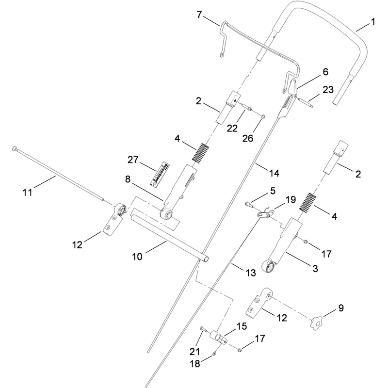 Upper Handle Assembly