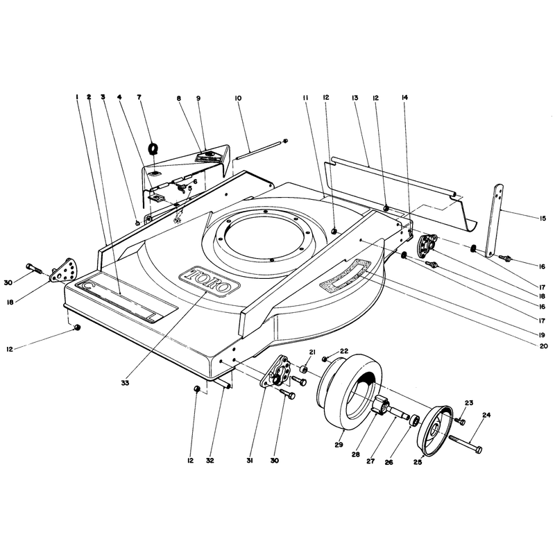 Mower Housing Assembly