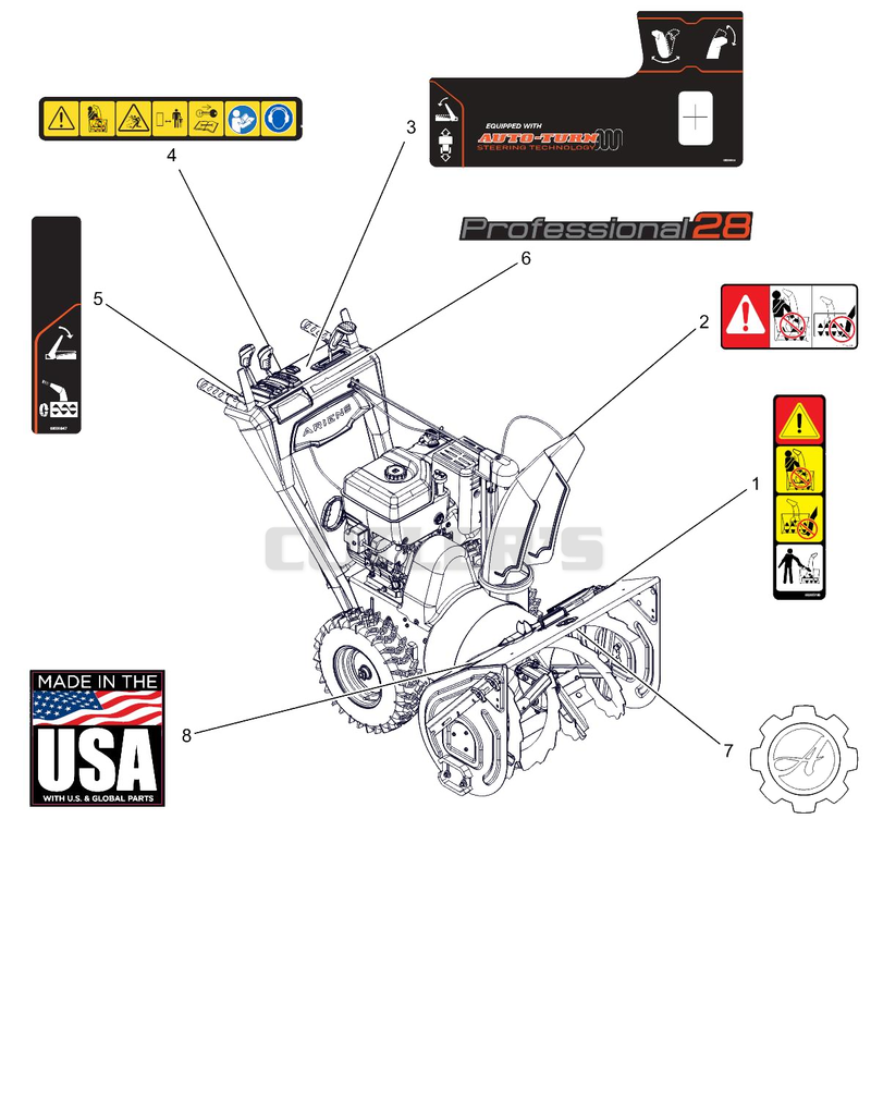 Decals - 28"