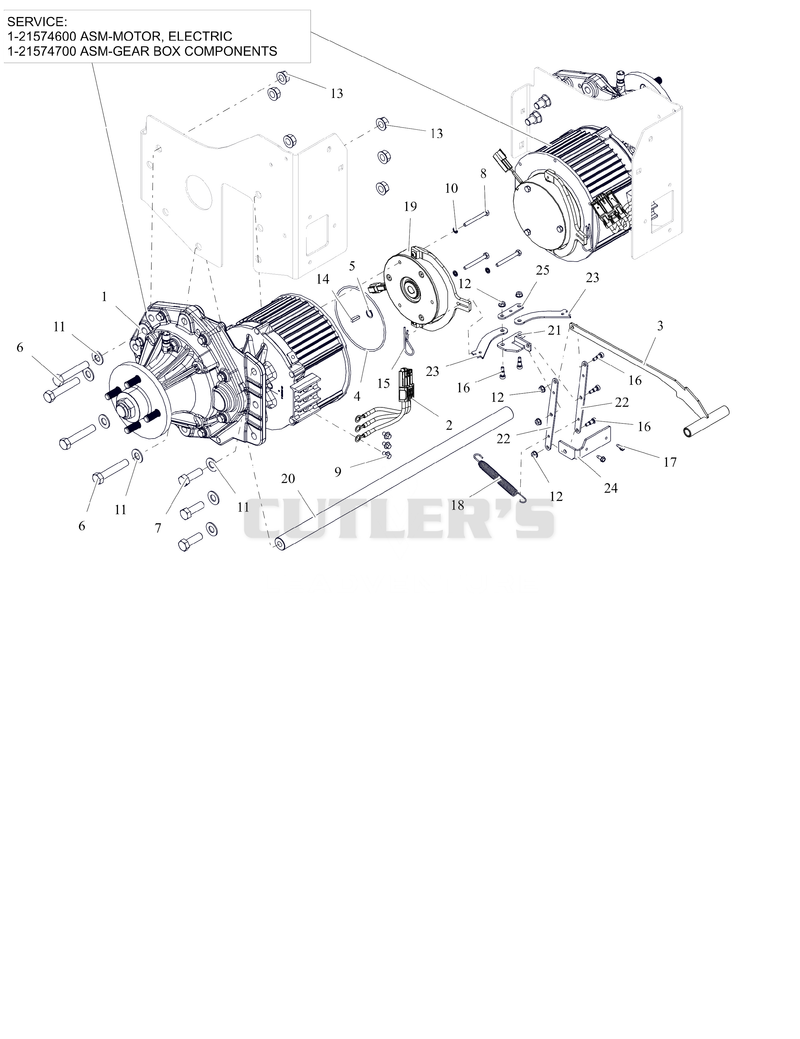 Wheel Motors and Brake Release