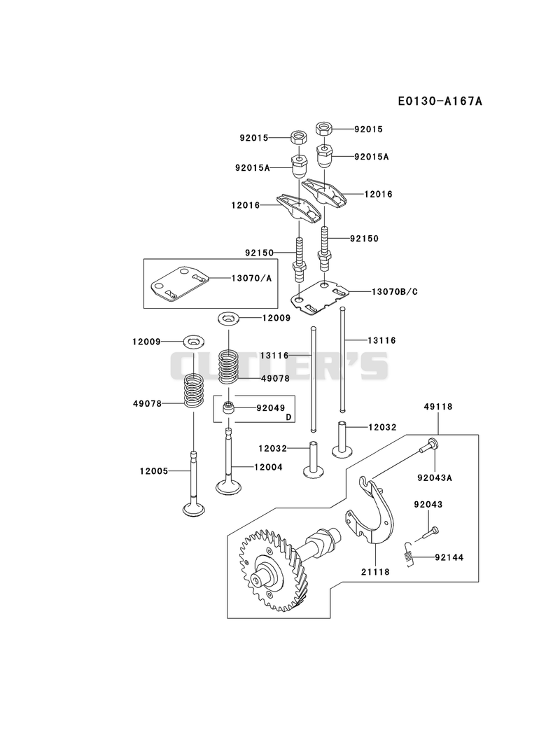 VALVE/CAMSHAFT