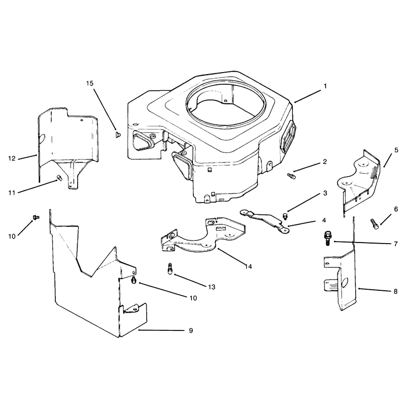 Blower Housing and Baffles