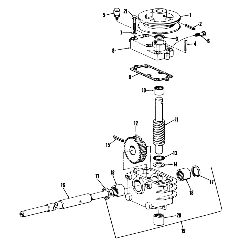 Gear Case Assembly