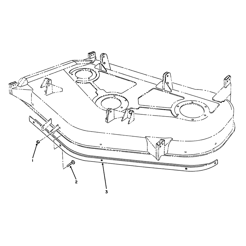 Blowout Guard Kit No. 68-3590 (optional) (cutting Unit Model No. 55670)