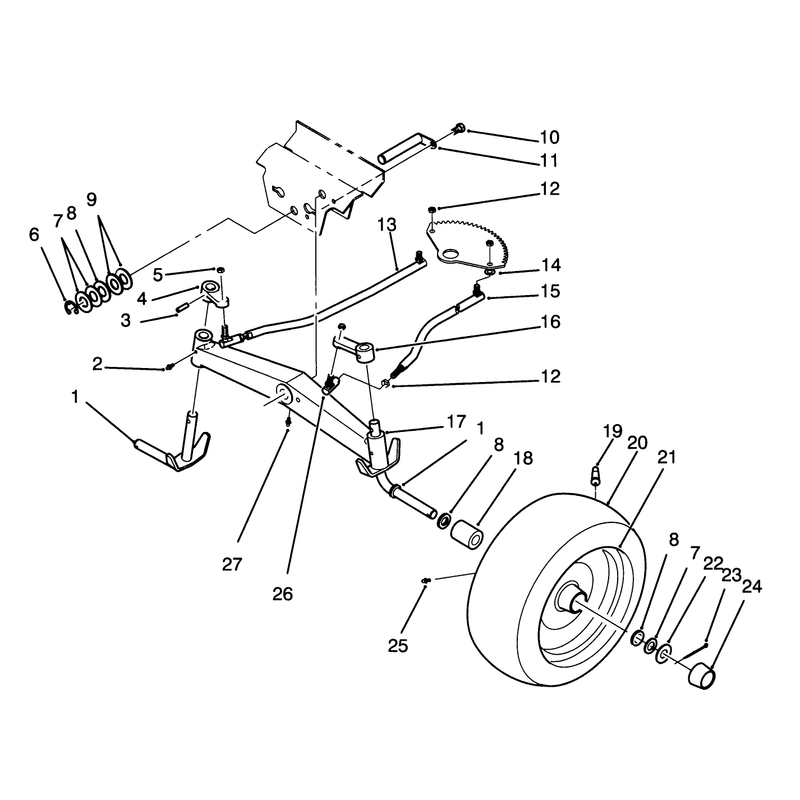 Front Axle Assembly