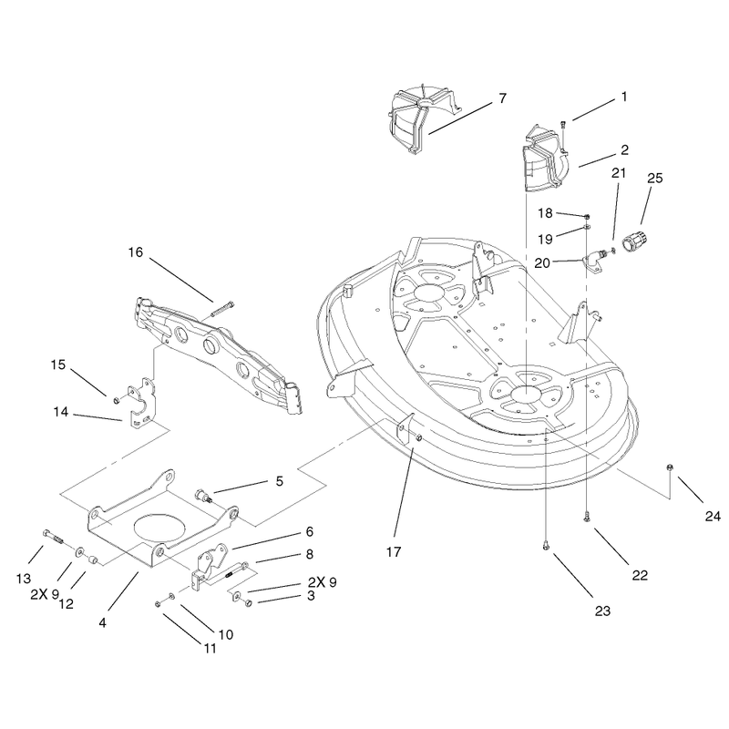 Hood and Headlight Assembly