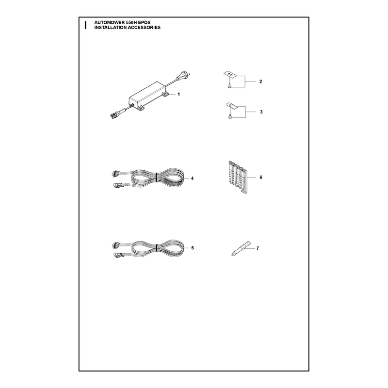 INSTALLATION ACCESSORIES