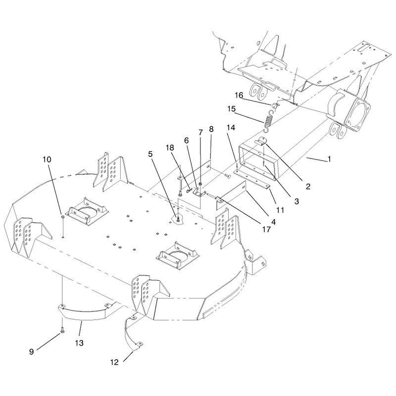 Plenum and Discharge Bracket