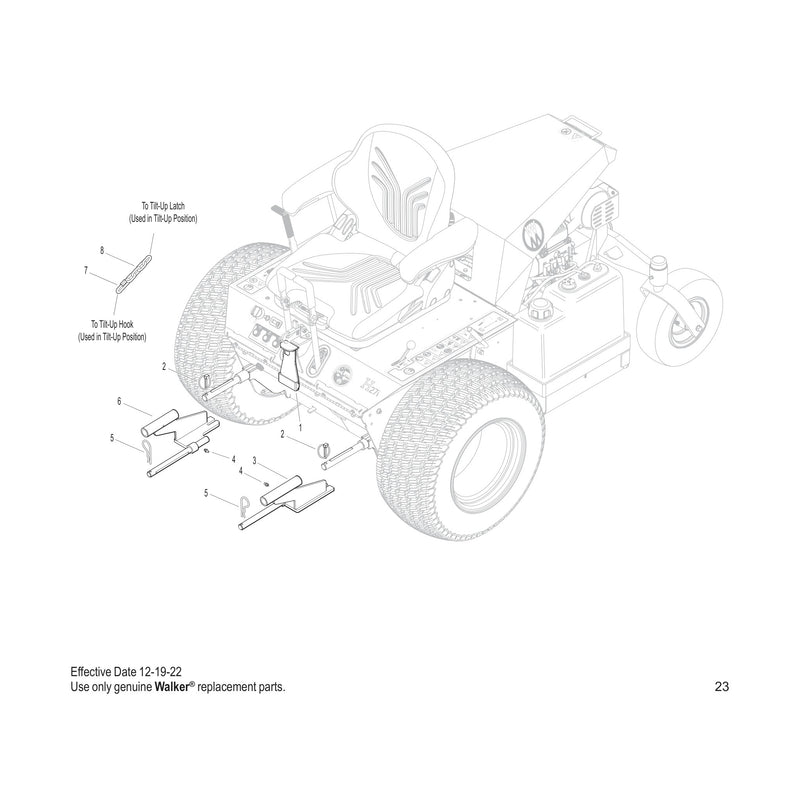 H24d, H27i & H38i Deck Arm Adapter Kit