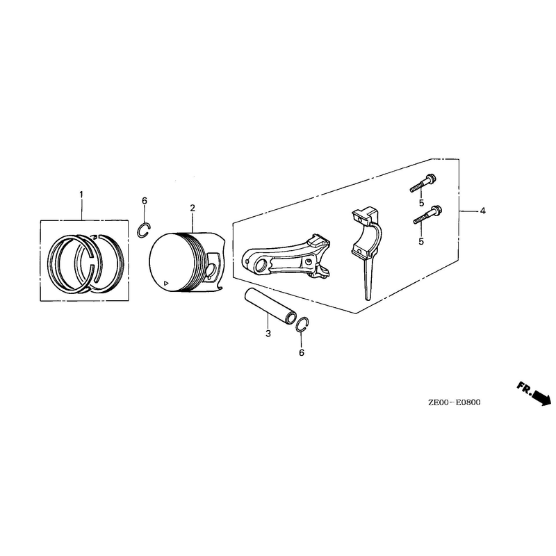 PISTON@CONNECTING ROD