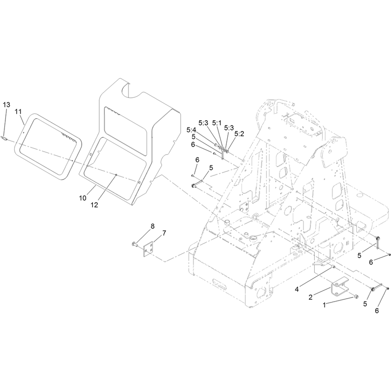 Hood and Screen Assembly